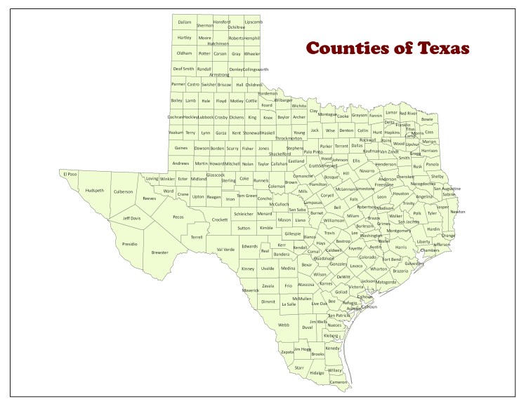 TexasCounties